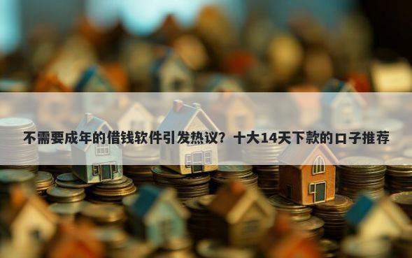 不需要成年的借钱软件引发热议？十大14天下款的口子推荐