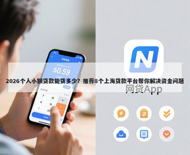 2026个人小额贷款能贷多少？推荐8个上海贷款平台帮你解决资金问题