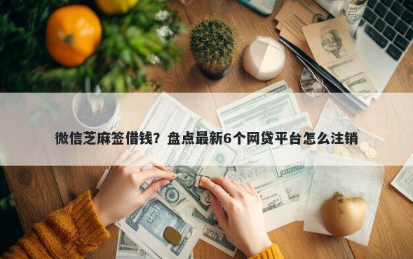 微信芝麻签借钱？盘点最新6个网贷平台怎么注销