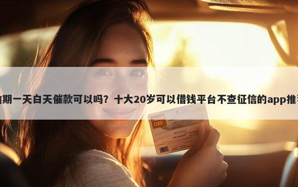 逾期一天白天催款可以吗？十大20岁可以借钱平台不查征信的app推荐