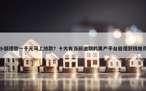 小额借款一千元马上放款？十大有当前逾期的黑户平台能借到钱推荐