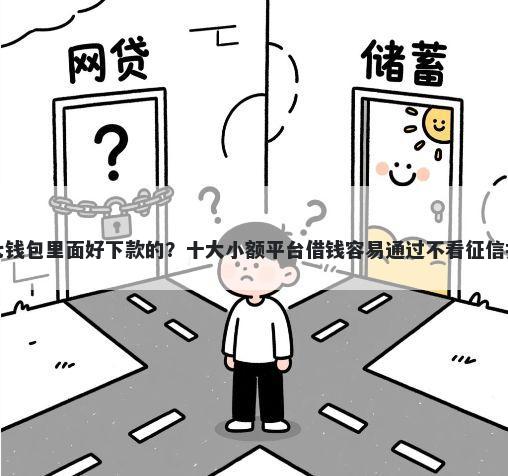 小七钱包里面好下款的？十大小额平台借钱容易通过不看征信推荐