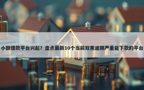 小额借款平台兴起？盘点最新10个当前双黑逾期严重能下款的平台