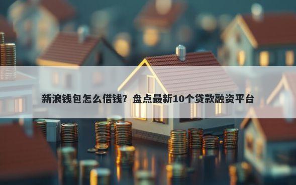 新浪钱包怎么借钱？盘点最新10个贷款融资平台
