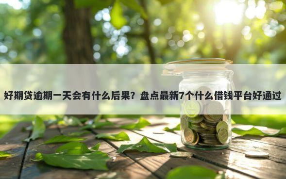 好期贷逾期一天会有什么后果？盘点最新7个什么借钱平台好通过