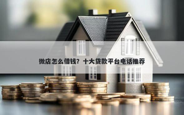 微店怎么借钱？十大贷款平台电话推荐