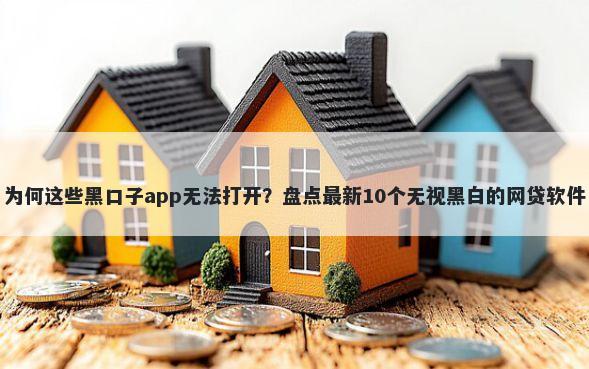 为何这些黑口子app无法打开？盘点最新10个无视黑白的网贷软件