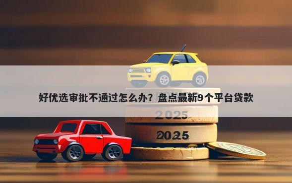 好优选审批不通过怎么办？盘点最新9个平台贷款