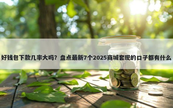 好钱包下款几率大吗？盘点最新7个2025商城套现的口子都有什么