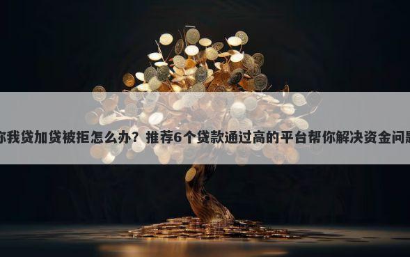 你我贷加贷被拒怎么办？推荐6个贷款通过高的平台帮你解决资金问题
